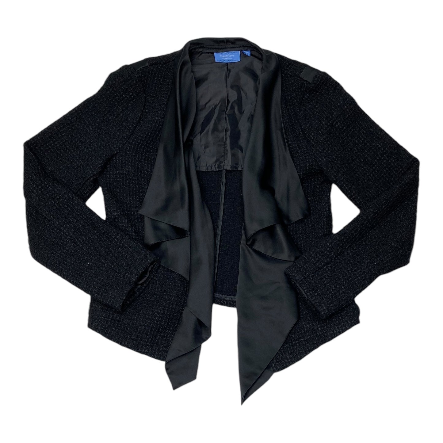 Blazer By Simply Vera In Black, Size: L