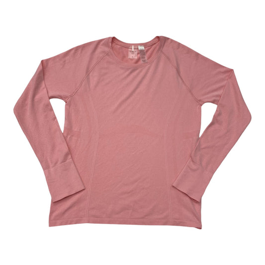 Athletic Top Long Sleeve Crewneck By Calia In Pink, Size: L