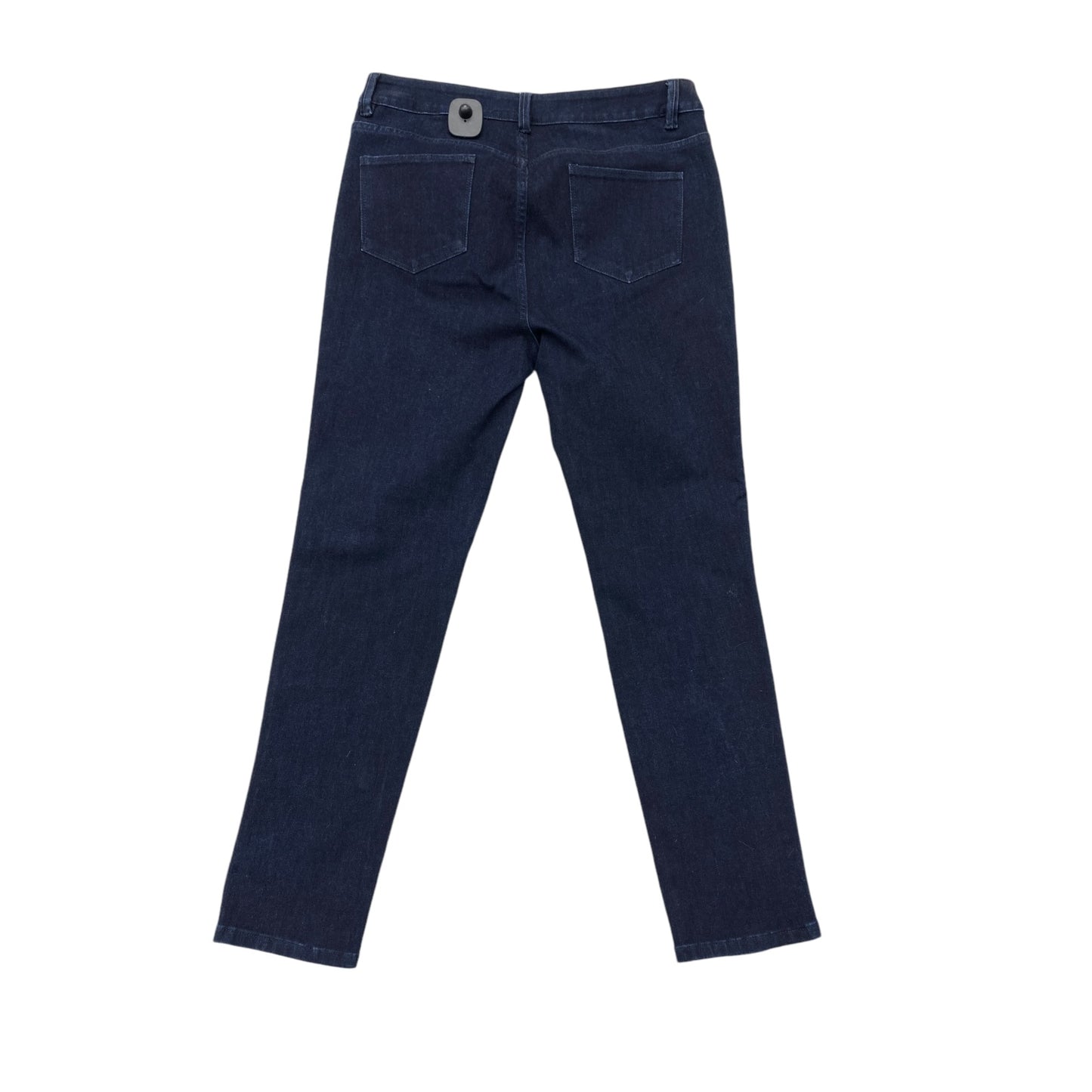 Jeans Straight By Soft Surroundings In Blue Denim, Size: M