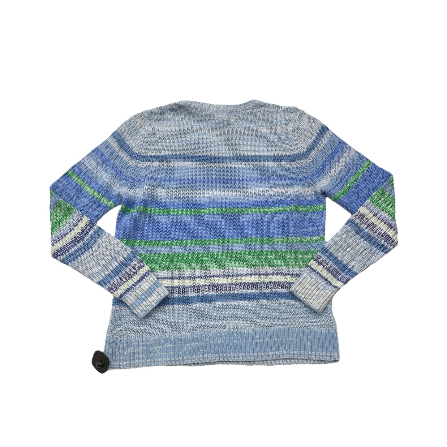 Sweater By Loft In Blue & Green, Size: L