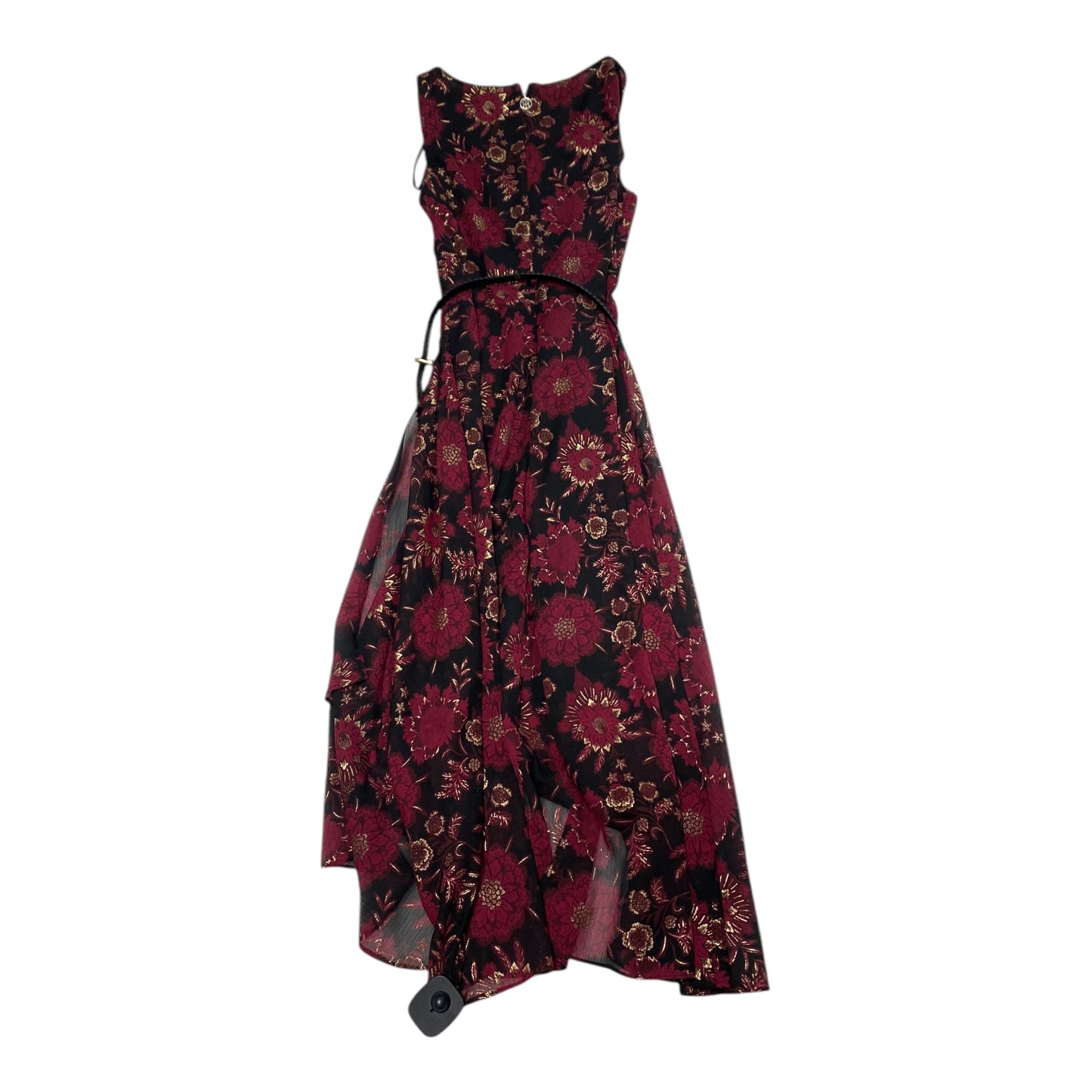 Dress Party Midi By Tommy Hilfiger In Black & Red, Size: 2