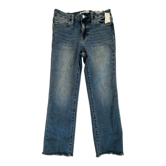 Jeans Straight By Vervet In Blue Denim, Size: 6