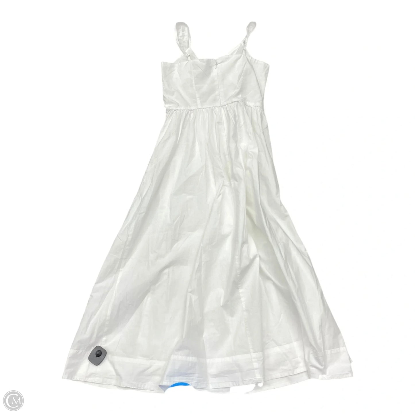 Dress Casual Midi By Loft In White, Size: 4