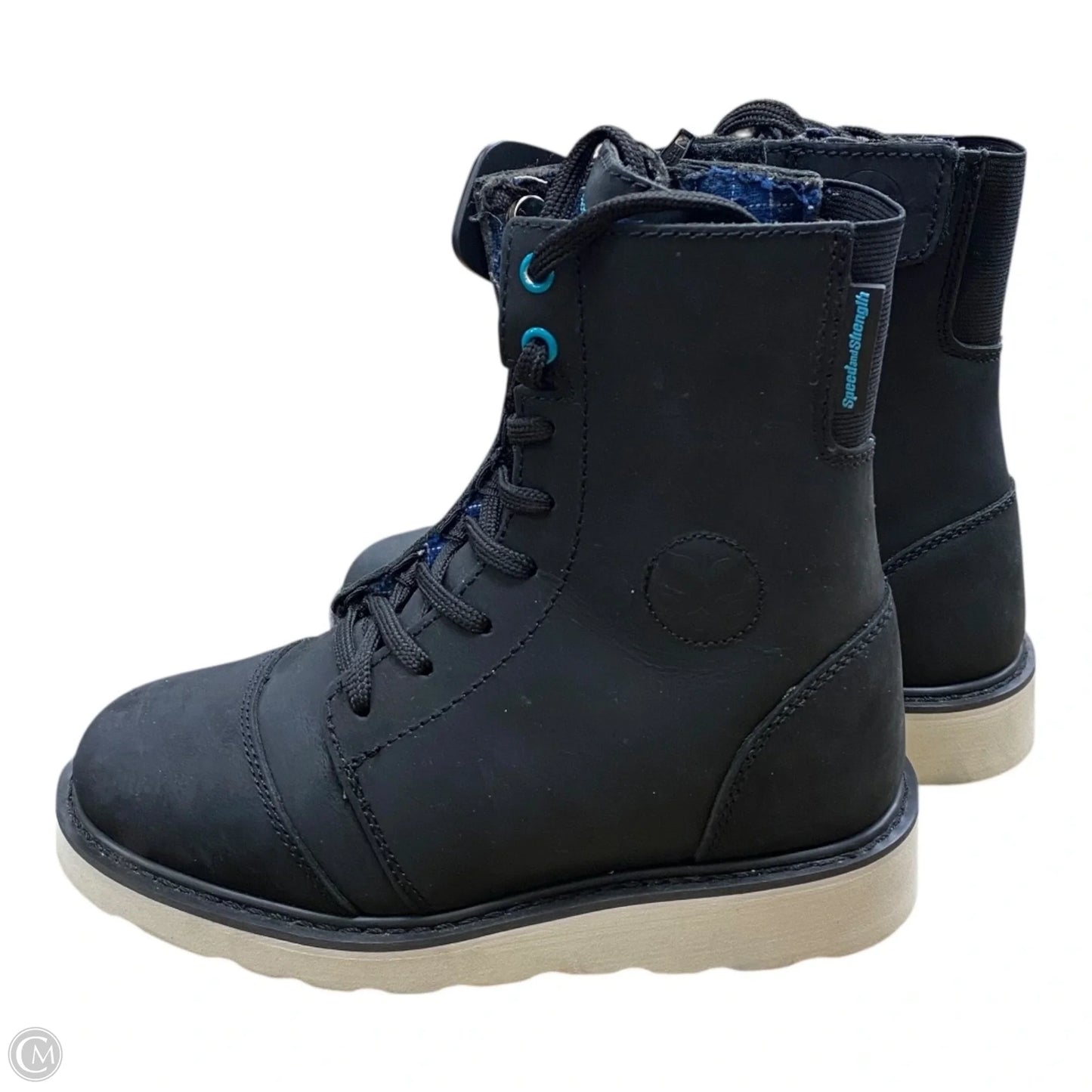 Boots Ankle Flats By Cmc In Black, Size: 7