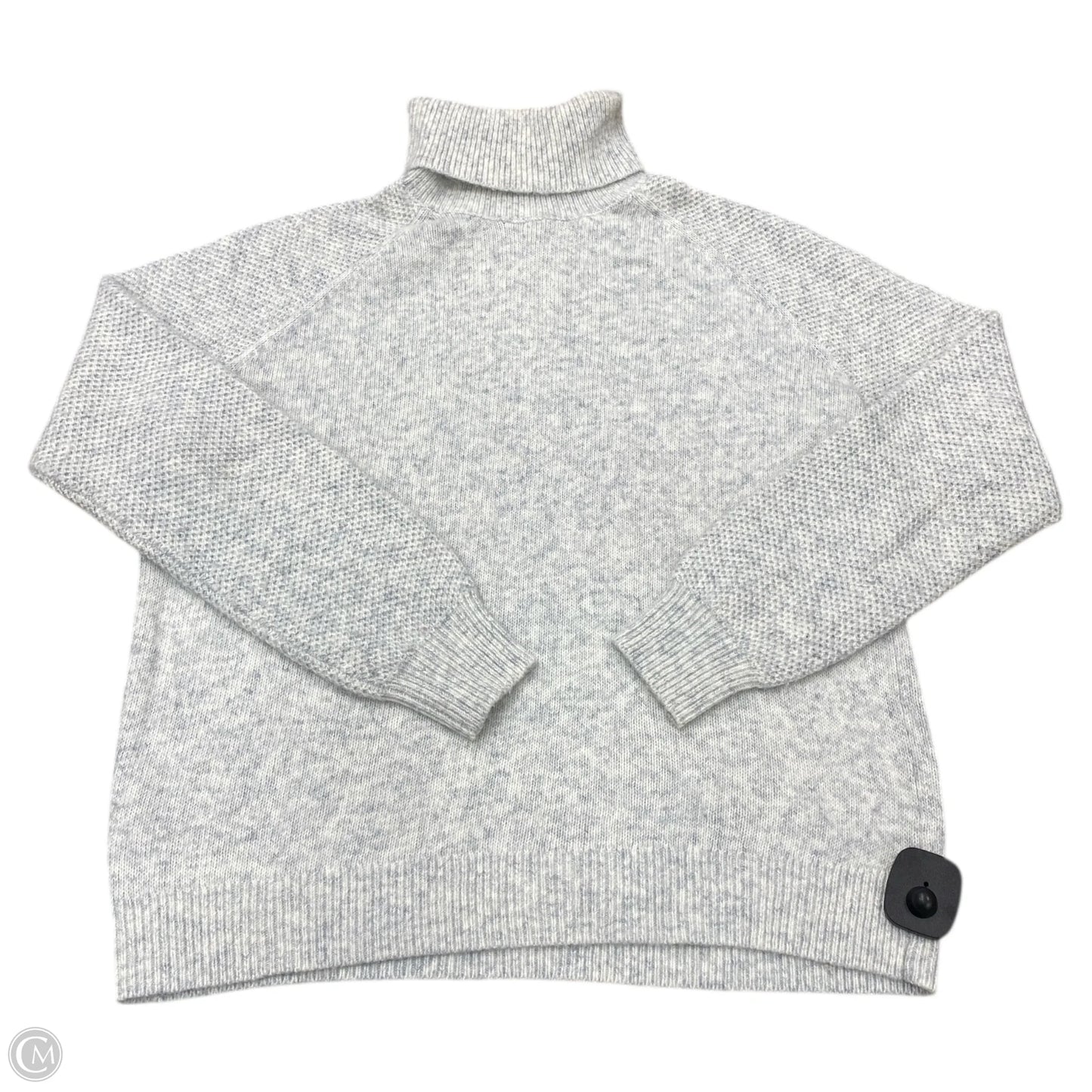 Sweater By Loft In Blue & White, Size: M