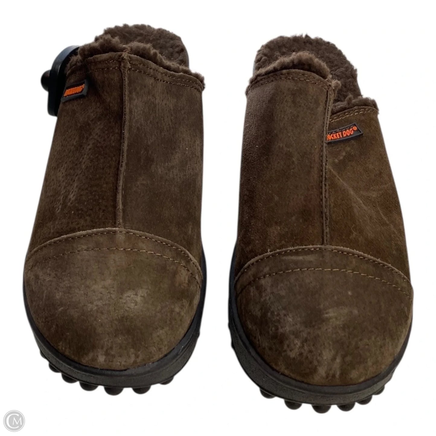 Shoes Heels Wedge By Rocket Dogs In Brown, Size: 7.5