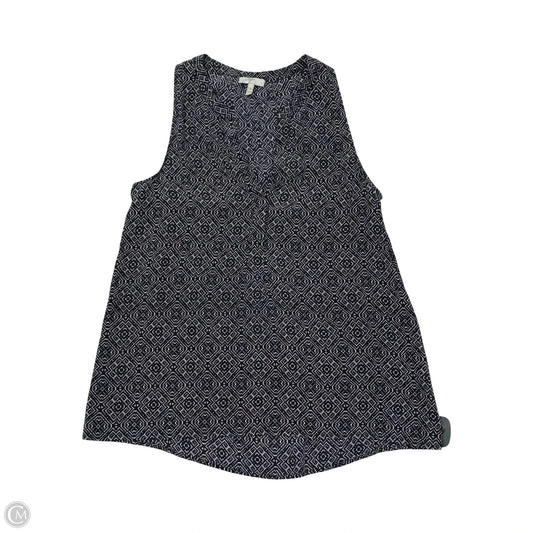 Top Sleeveless By Joie In Black & White, Size: S