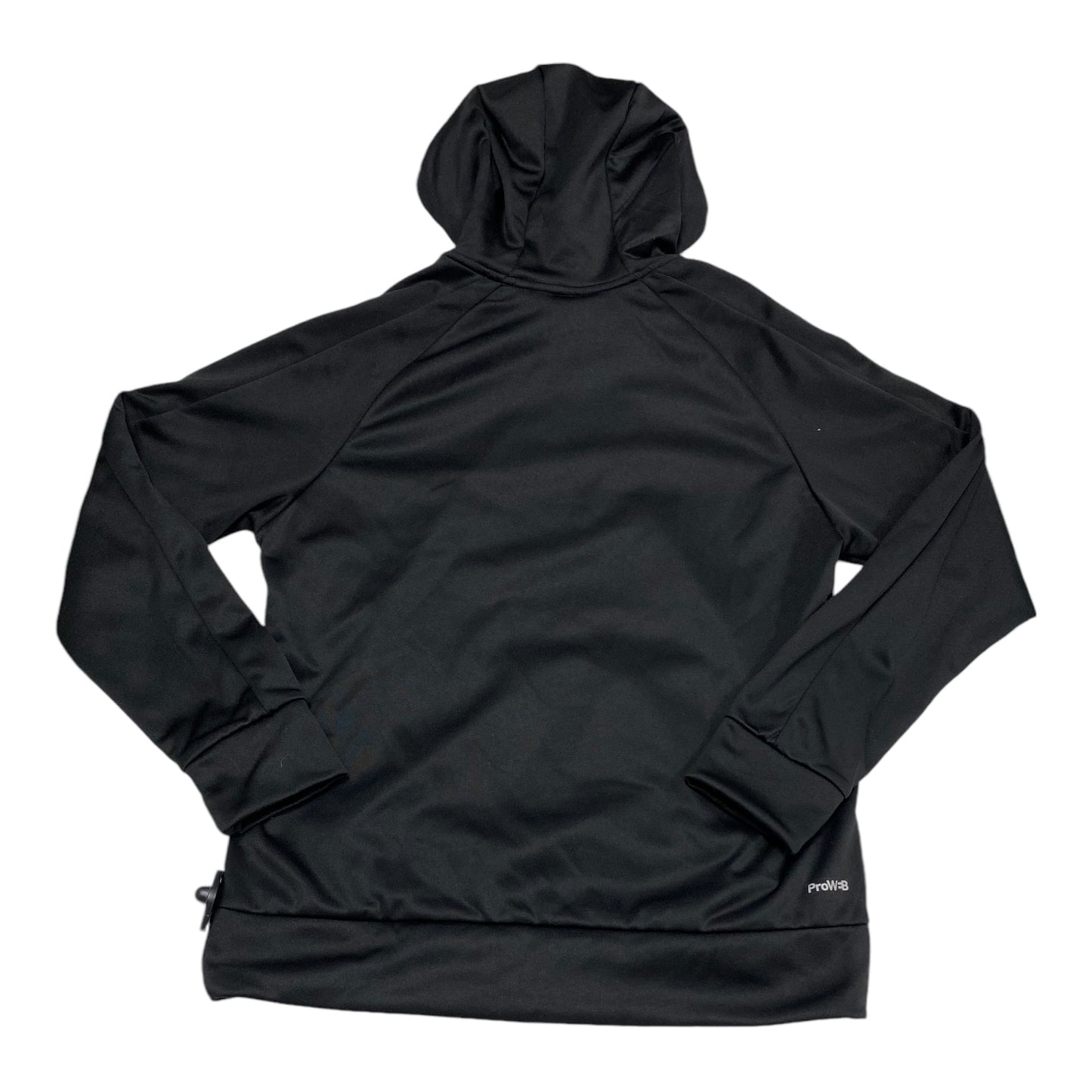 Athletic Sweatshirt Hoodie By Spyder In Black, Size: L