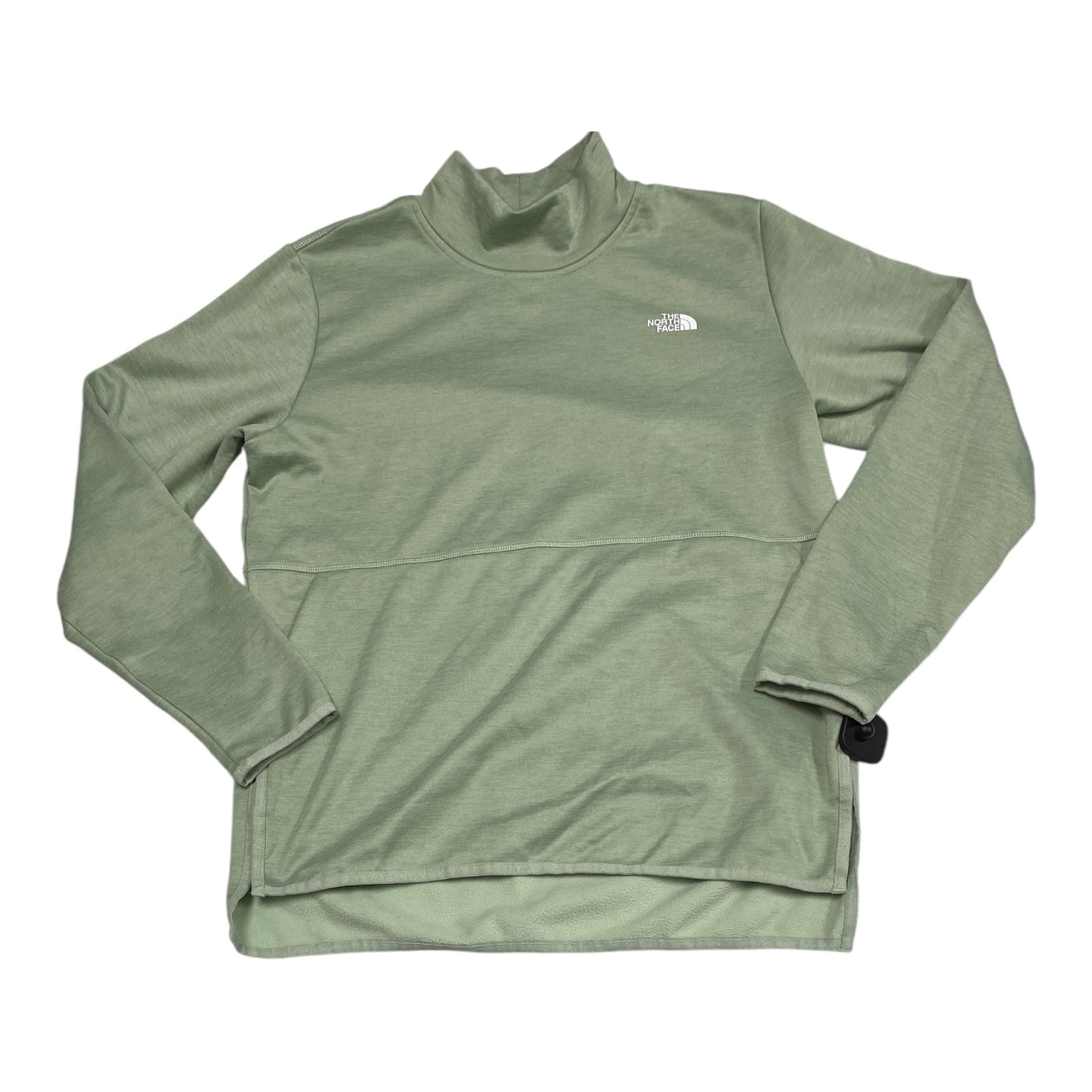 Athletic Sweatshirt Collar By The North Face In Green, Size: M