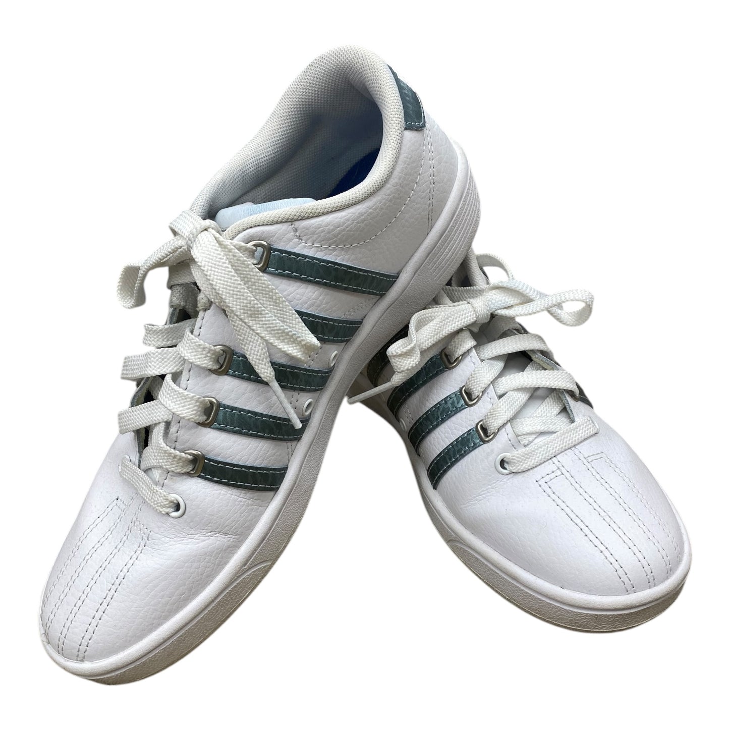 Shoes Sneakers By K Swiss In Green & White, Size: 7.5