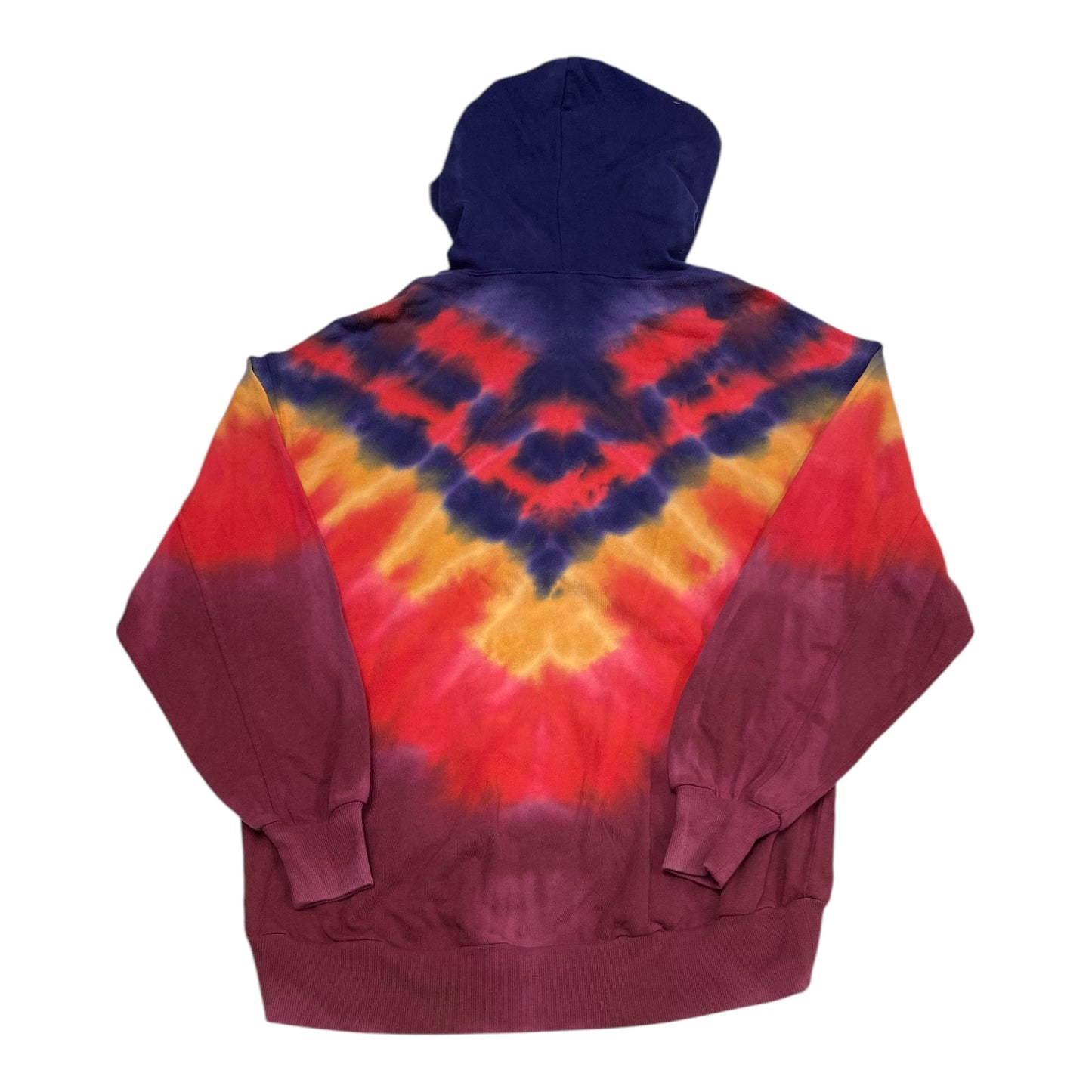 Sweatshirt Hoodie By Wild Fable In Tie Dye Print, Size: M