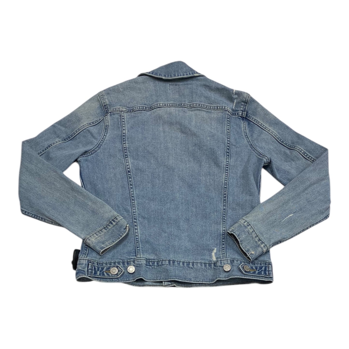 Jacket Denim By Lucky Brand In Blue, Size: Sp