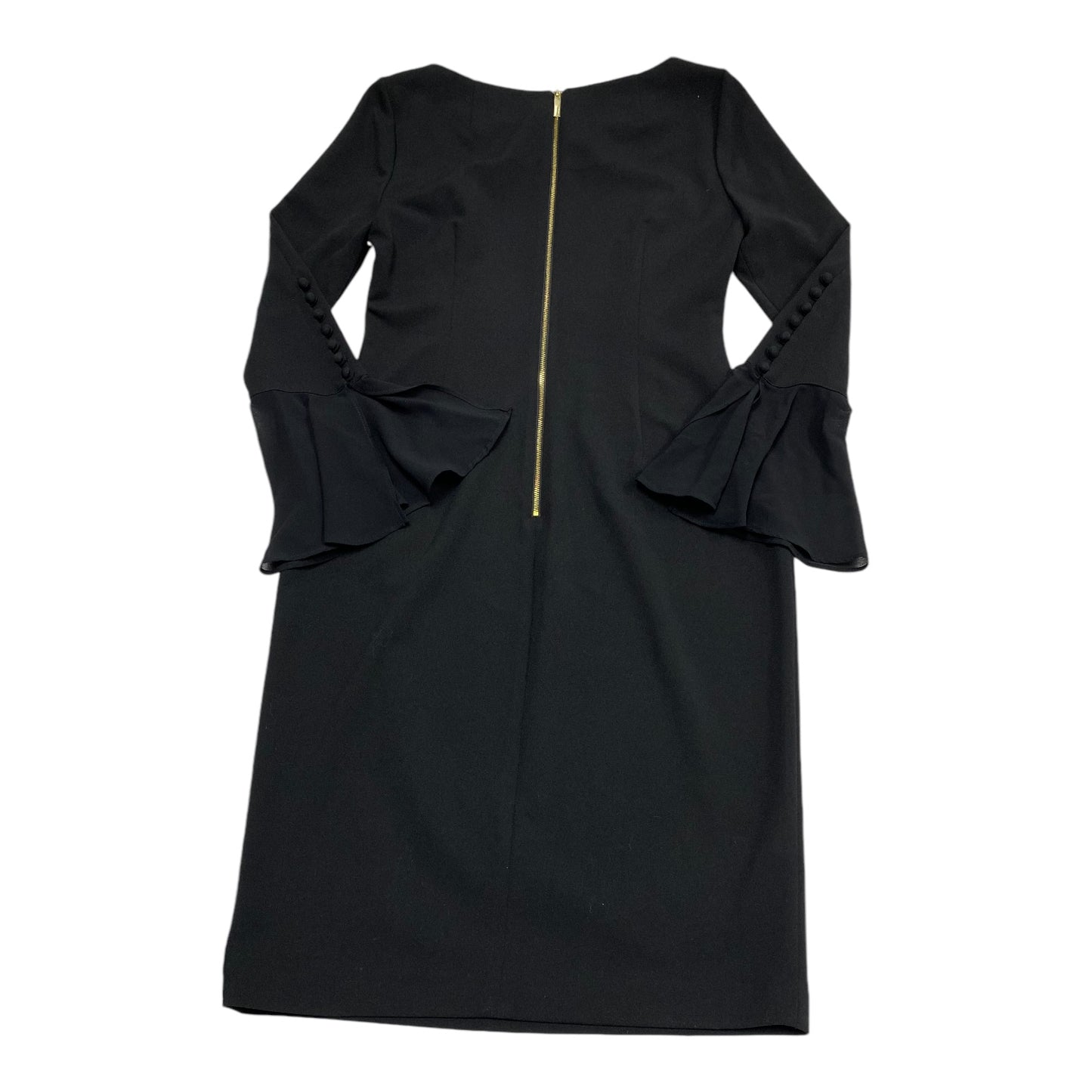 Dress Casual Midi By Calvin Klein In Black, Size: M