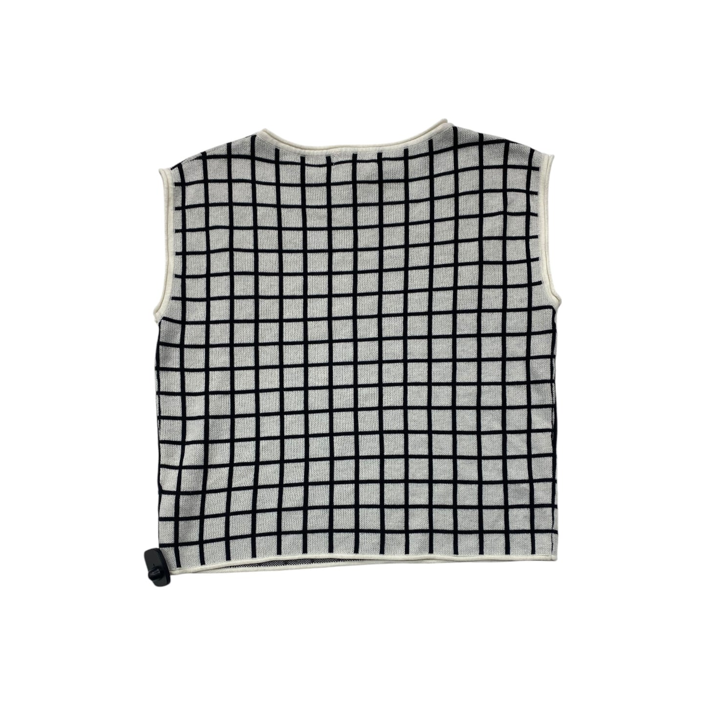 Top Sleeveless By Rachel Zoe In Checkered Pattern, Size: M