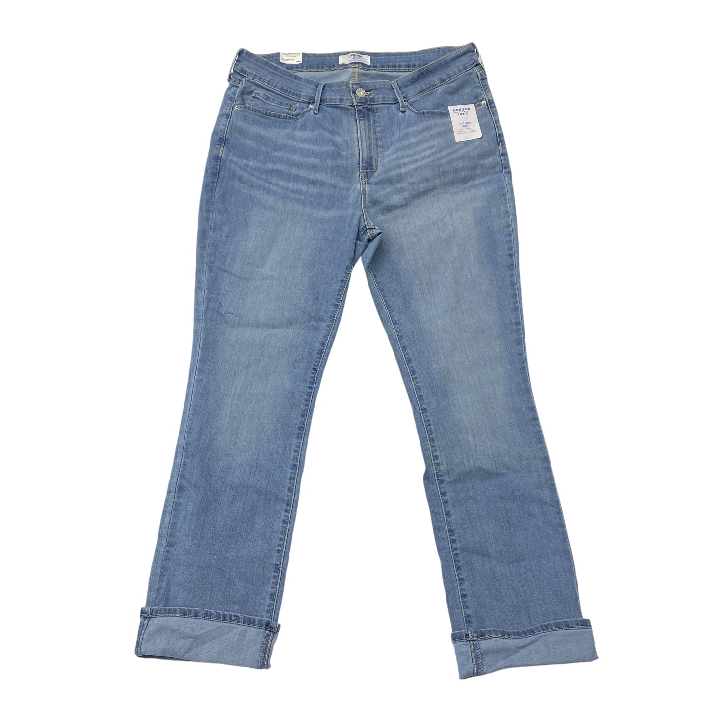 Jeans Straight By Levis In Blue, Size: 16