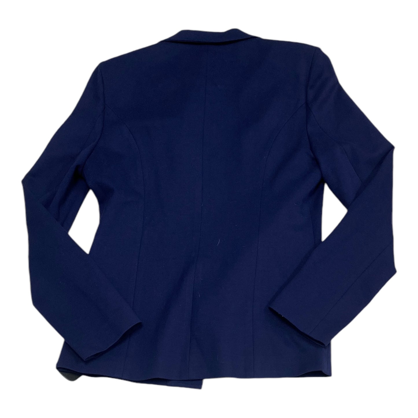 Blazer By Attitude Unknown In Blue & Gold, Size: M