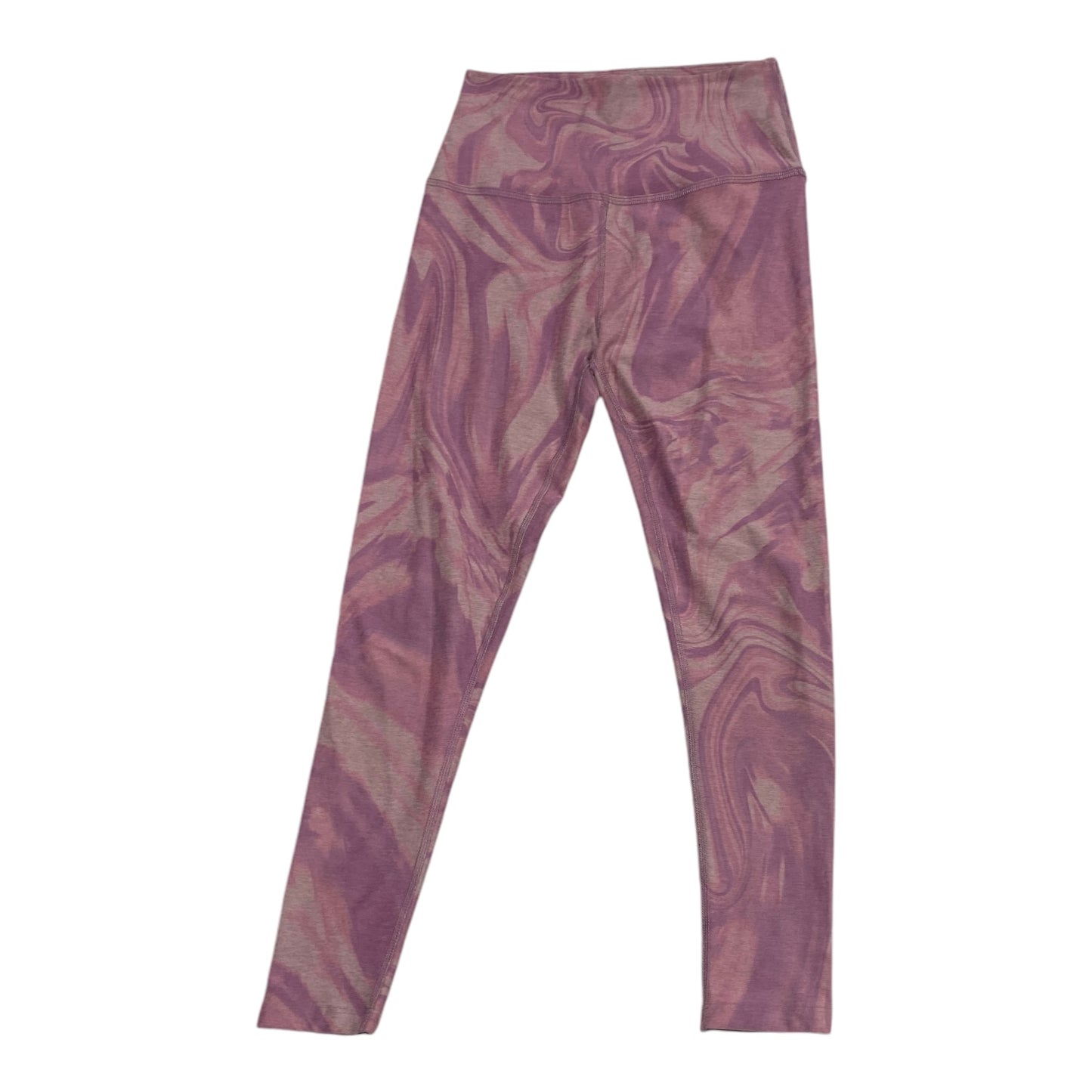 Athletic Leggings By Beyond Yoga In Pink & Purple, Size: M