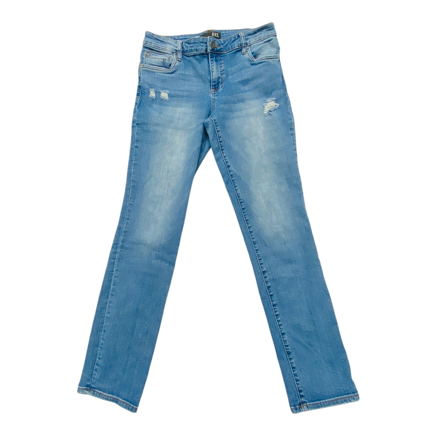 Jeans Straight By Kut In Blue, Size: 6