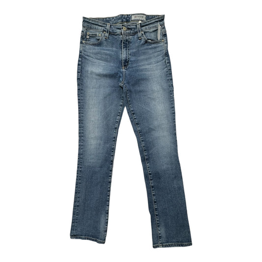 Jeans Straight By Ag Jeans In Blue, Size: 8