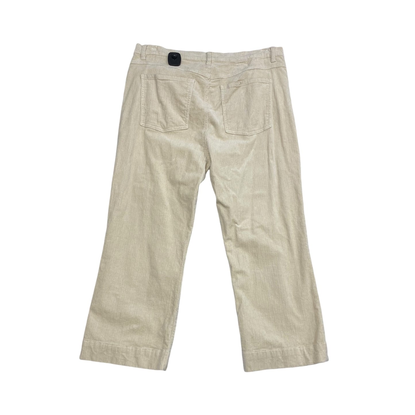 Pants Corduroy By Cabi In Cream, Size: 16