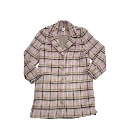 Coat Other By Cabi In Plaid Pattern, Size: Xl