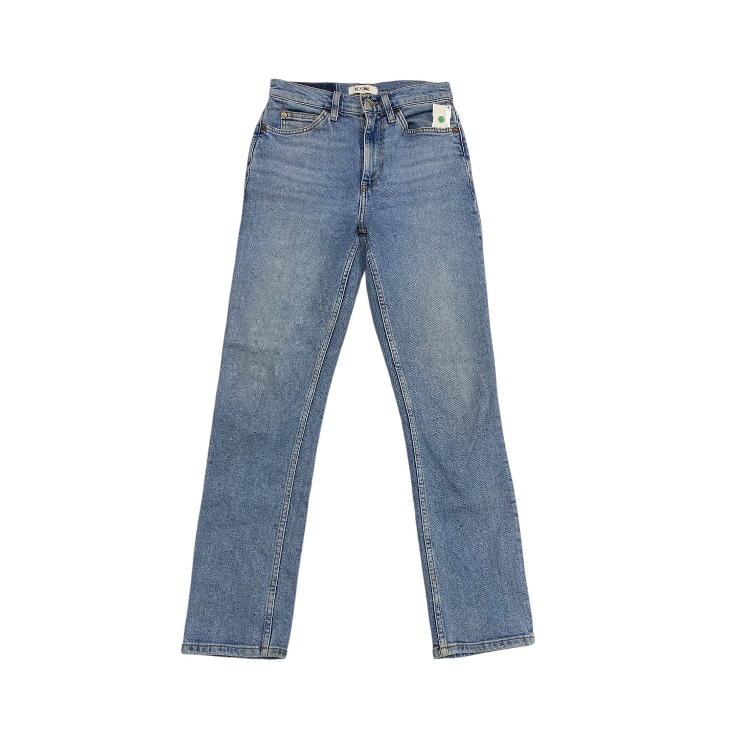 Jeans Straight By Re/Done  In Blue, Size: 0