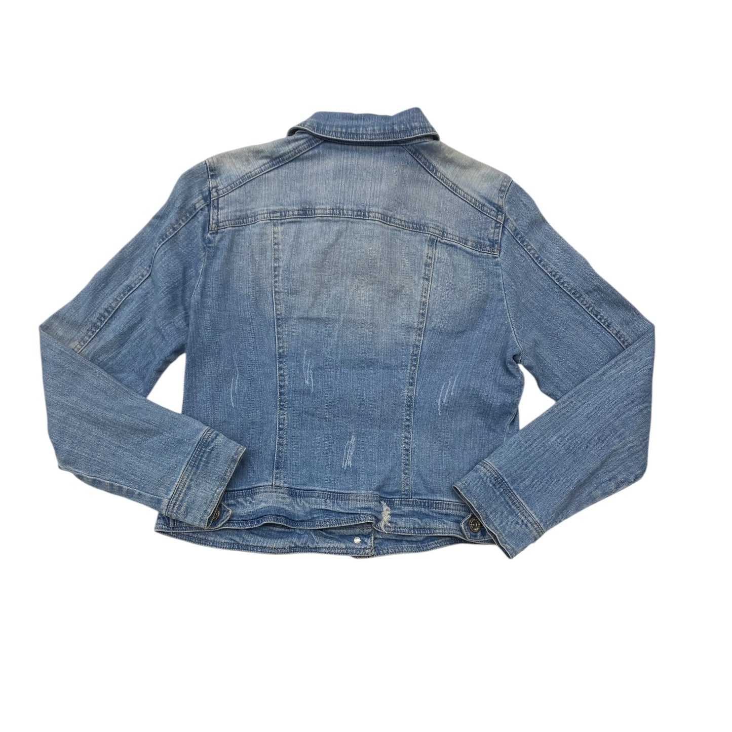 Jacket Denim By Live A Little In Blue Denim, Size: M