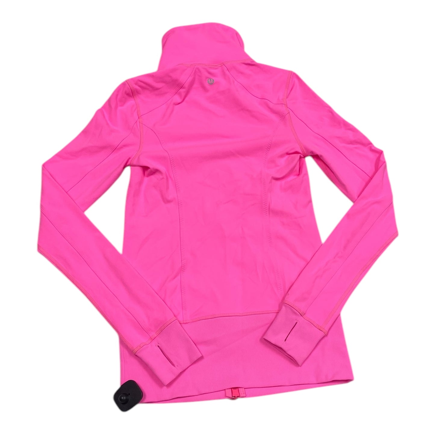 Athletic Jacket By Lululemon In Pink, Size: 4