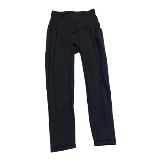 Athletic Leggings By Lululemon In Black, Size: 4