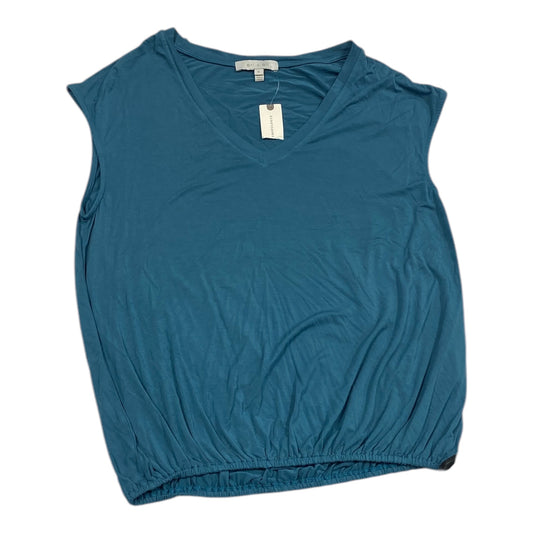 Top Short Sleeve By Eri + Ali In Teal, Size: S