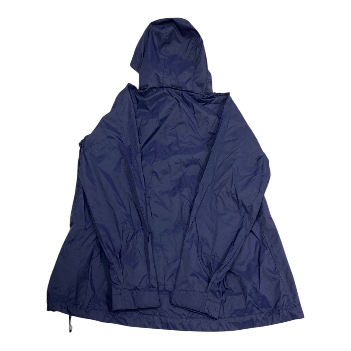 Jacket Windbreaker By Columbia In Navy, Size: 1x