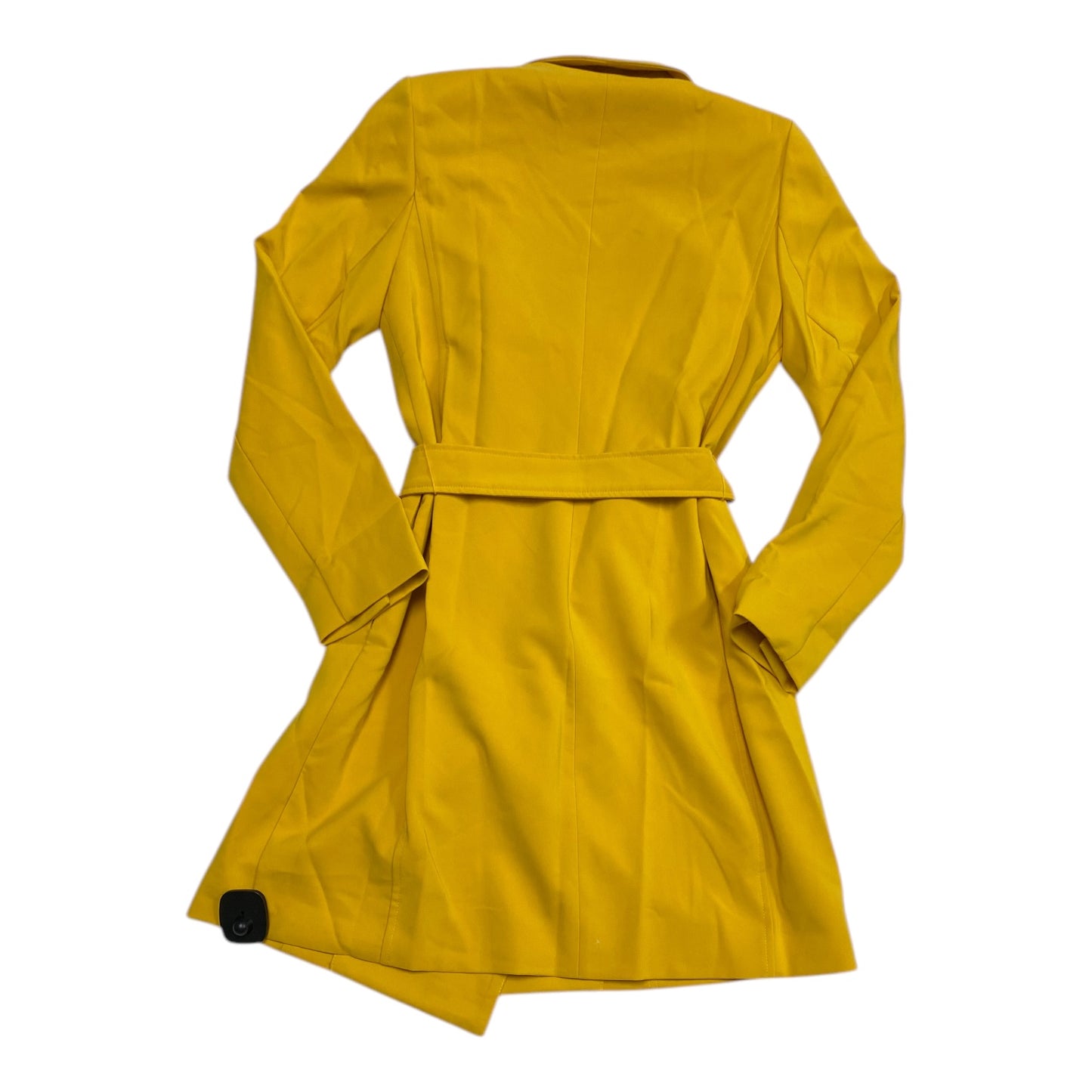 Dress Casual Midi By New York And Co In Yellow, Size: S