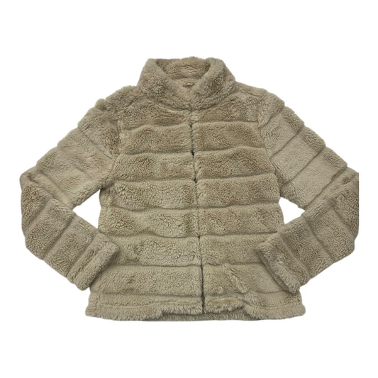 Jacket Faux Fur & Sherpa By Dylan In Beige, Size: S