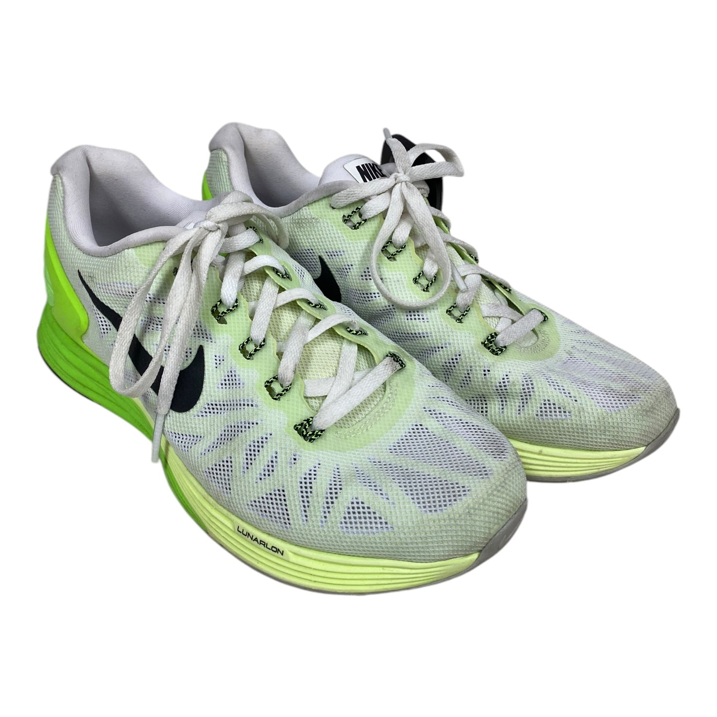 Shoes Athletic By Nike In Green & White, Size: 6