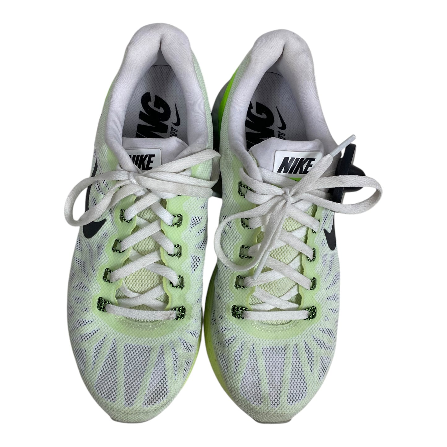 Shoes Athletic By Nike In Green & White, Size: 6