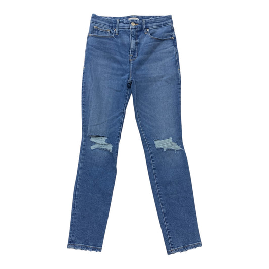 Jeans Skinny By Good American In Blue, Size: 8