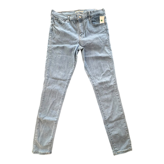 Jeans Skinny By Levis In Blue, Size: 14
