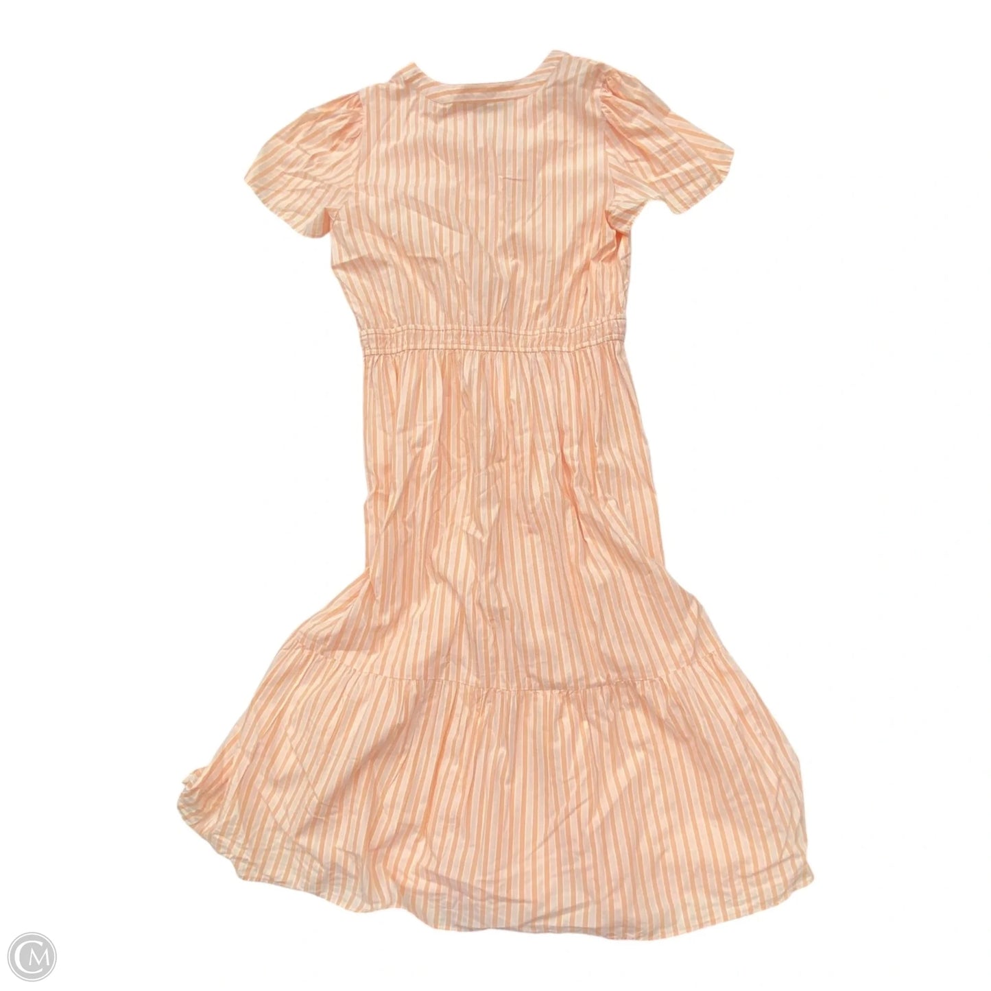 Dress Casual Maxi By Loft In Orange & Pink, Size: Xl