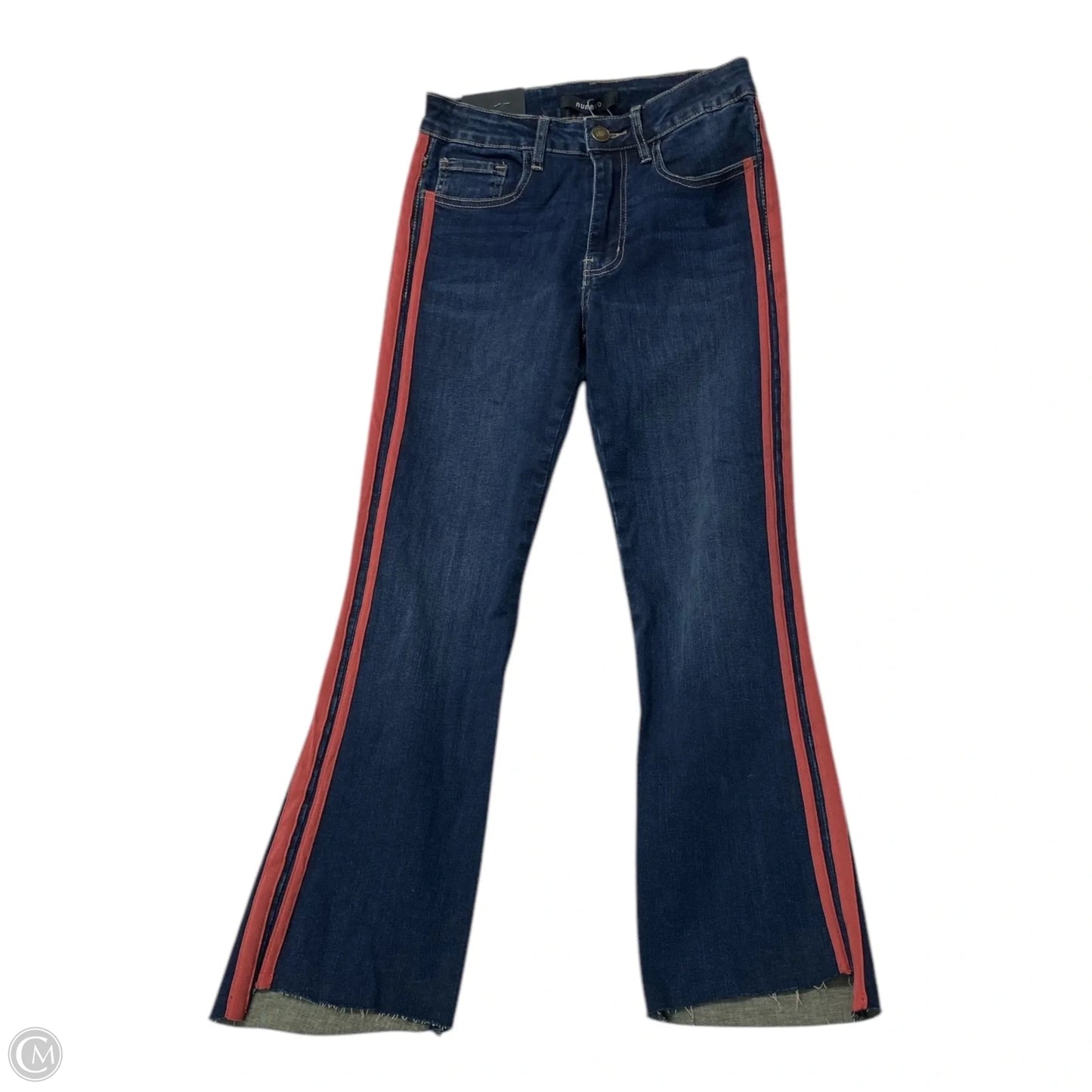 Jeans Cropped By numero In Blue Denim, Size: 4