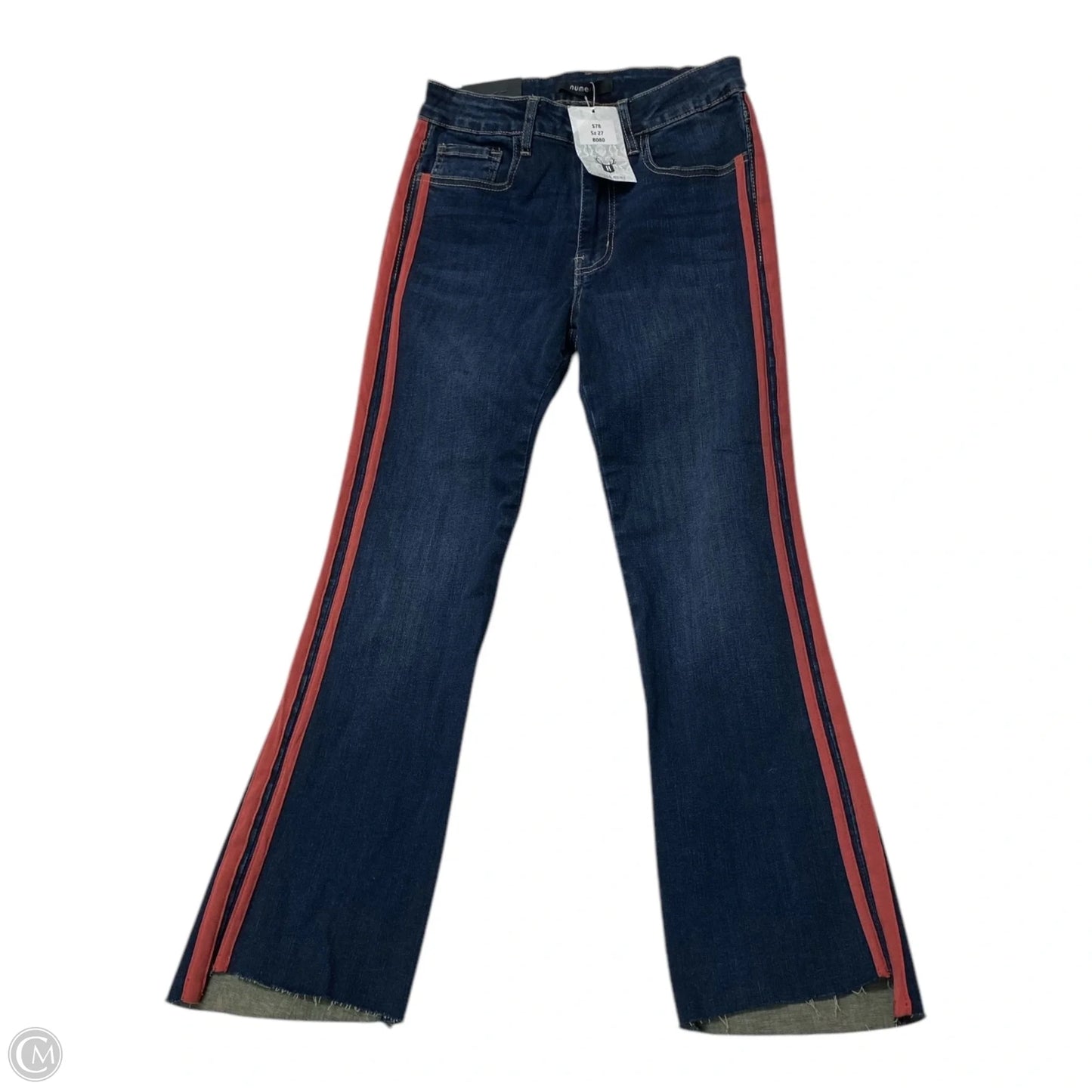 Jeans Cropped By numero In Blue Denim, Size: 4