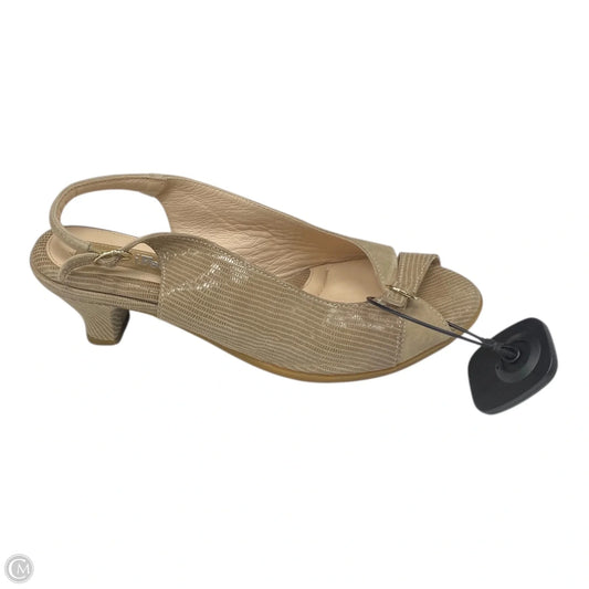 Shoes Heels Kitten By BeautiFeel In Beige, Size: 6.5