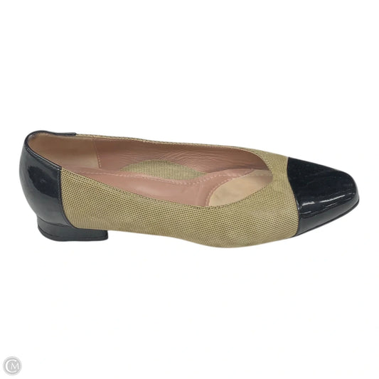 Shoes Flats By BeautiFeel In Black & Tan, Size: 6.5
