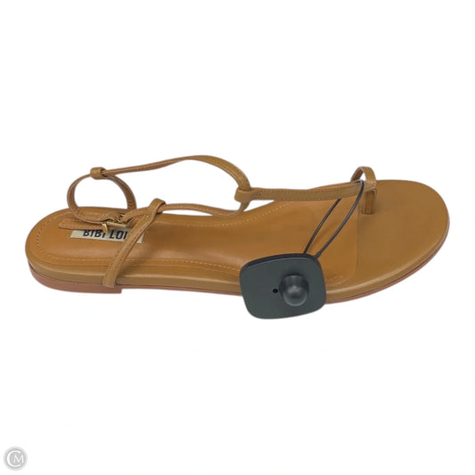 Sandals Flats By Bibi Lou In Brown, Size: 9