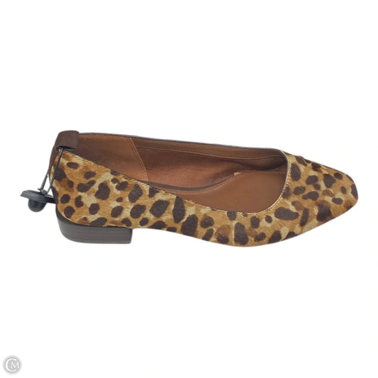 Shoes Flats By Essex Lane In Animal Print, Size: 7.5