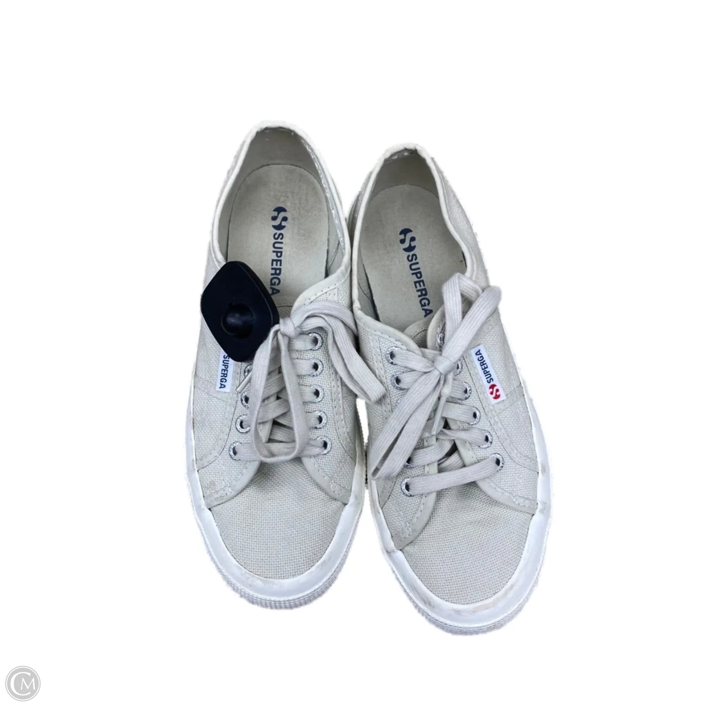 Shoes Sneakers By Superga In Taupe, Size: 8.5