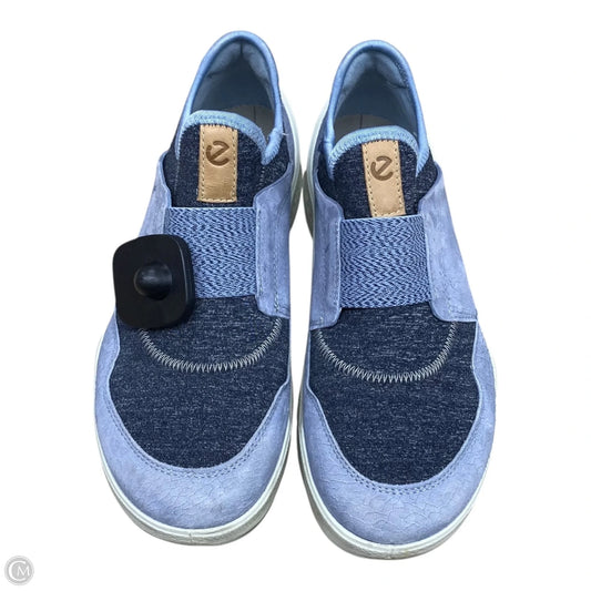 Shoes Sneakers By Ecco In Blue, Size: 7
