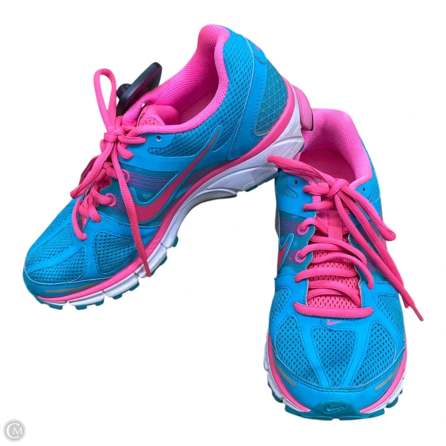 Shoes Athletic By Nike In Blue & Pink, Size: 7.5