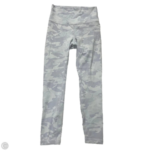 Athletic Leggings By Lululemon In Camouflage Print, Size: 6