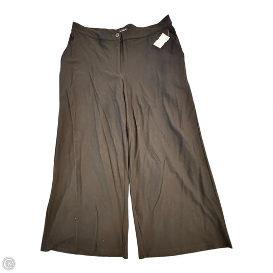 Pants Designer By Eileen Fisher In Black, Size: 12