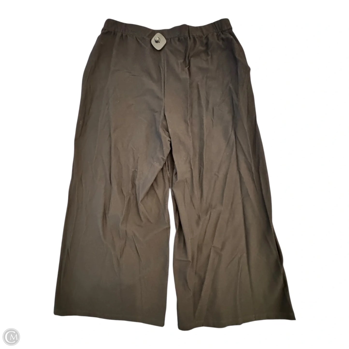Pants Designer By Eileen Fisher In Black, Size: 12